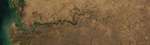 Gambia satelite map